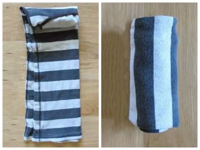 叠衣服时只要一个动作,衣服再多也不怕乱! 叠衣服时只要一个动作,衣服再多也不怕乱!